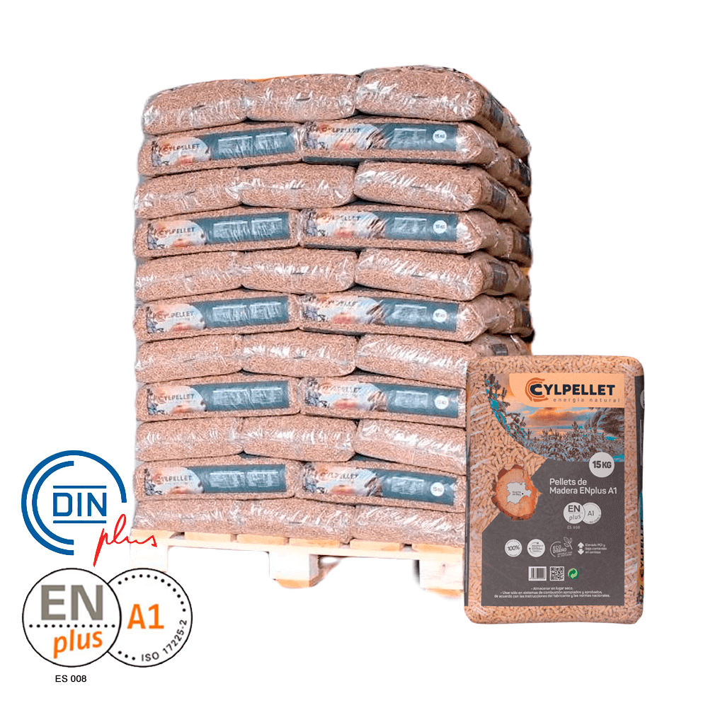 CYL Pellet – Palet de 77 sacos 15KG